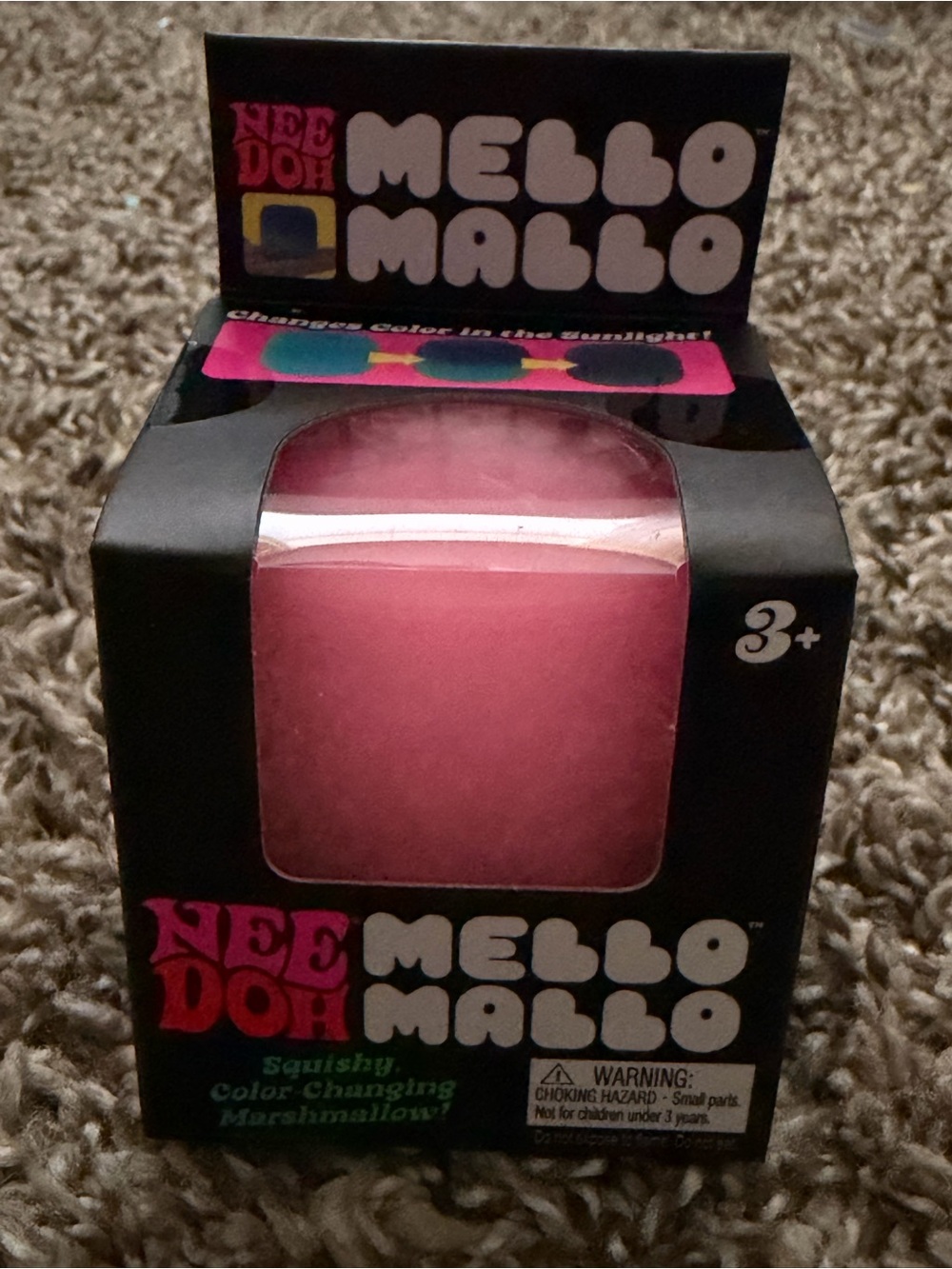 Needoh Mello Mallo squishy - PINK - Picture 2 of 6